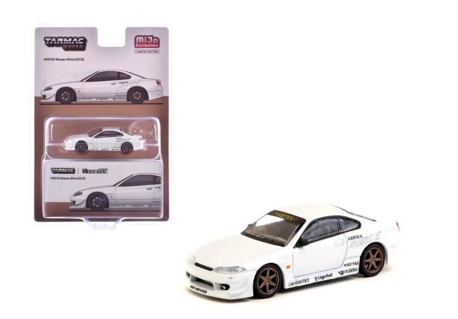 Vertex Nissan Silvia S15 Falken, white (blister)