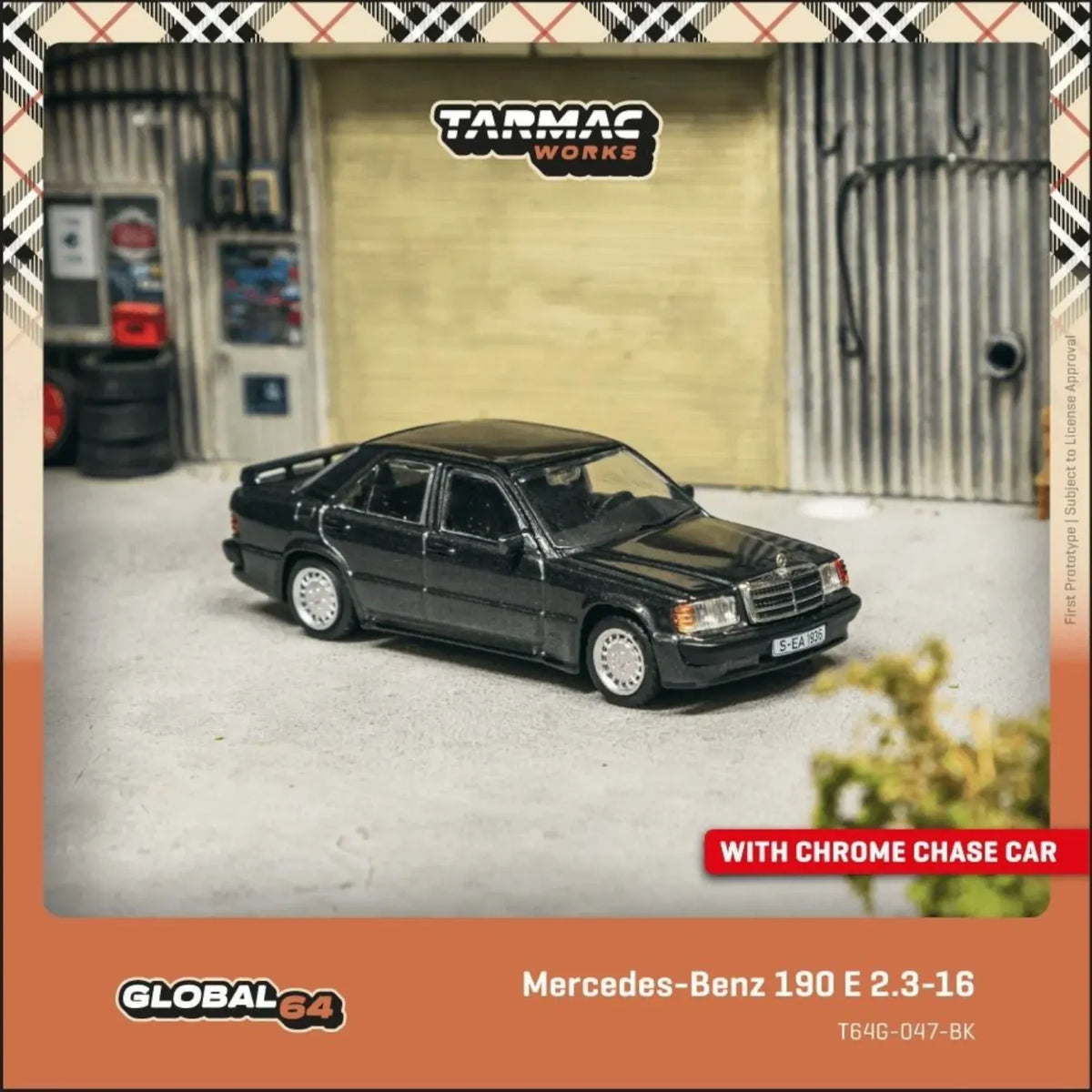 Mercedes-benz 190E 2.3-16, blue-black metallic