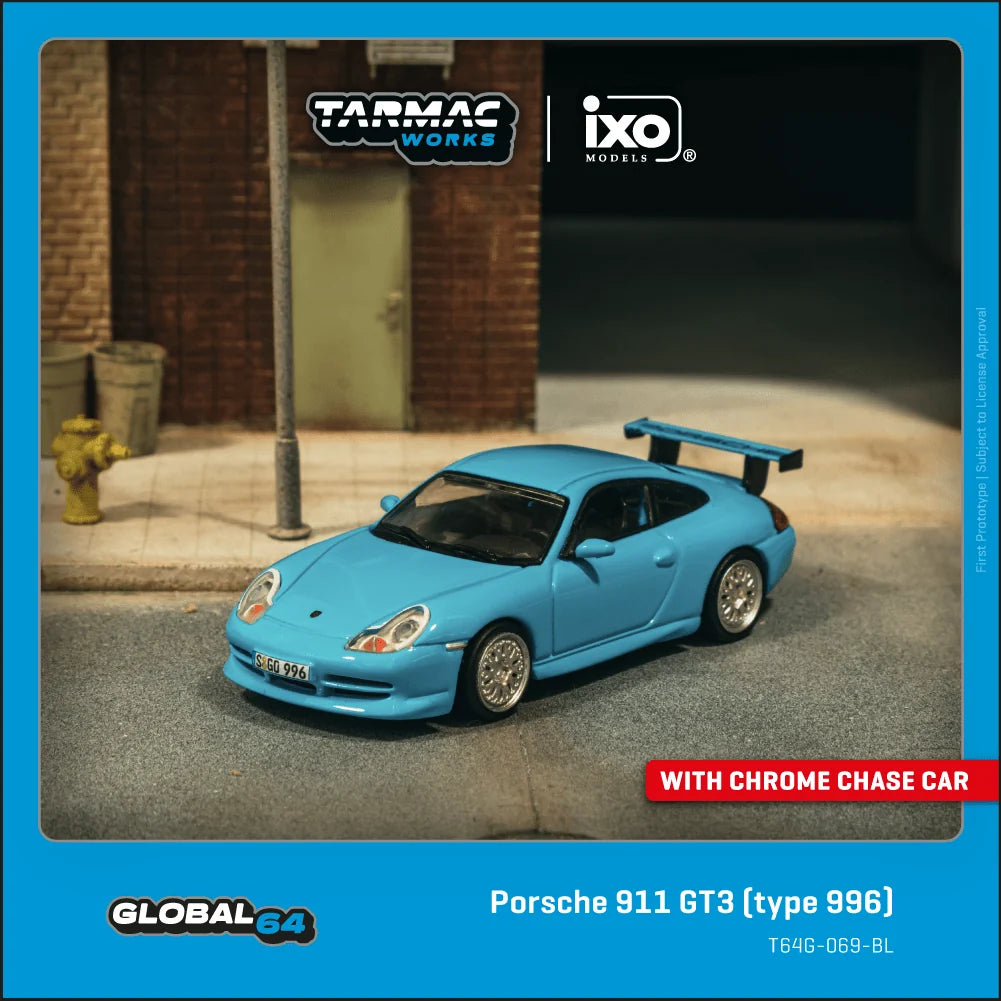 Porsche 911 GT3 (Type 996, Light Blue