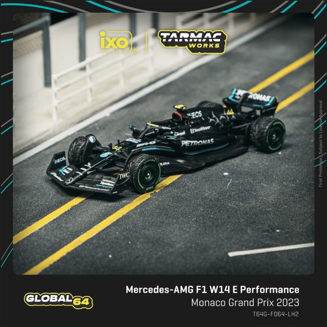 2023 Mercedes-AMG F1 W14 E Performance #44 Monaco Grand Prix, Black