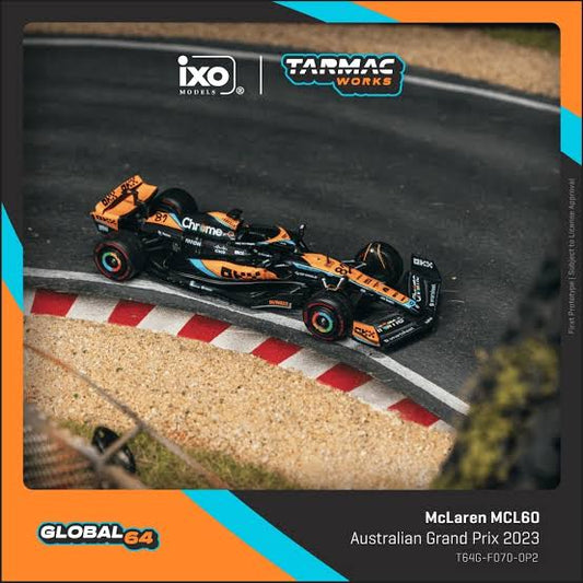 2023 McLaren MCL60 #81 Oscar Piastri Australian Grand Prix, Orange/Black