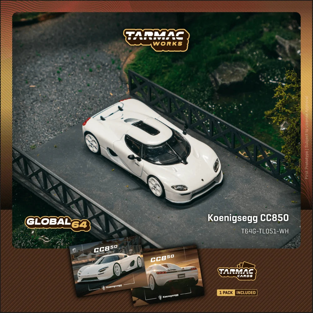 Koenigsegg Cc850, White
