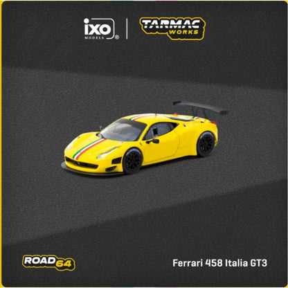 Ferrari 458 Italia GT3, yellow