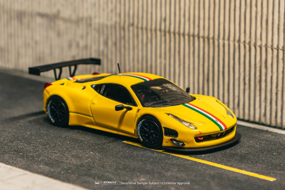 Ferrari 458 Italia GT3, yellow