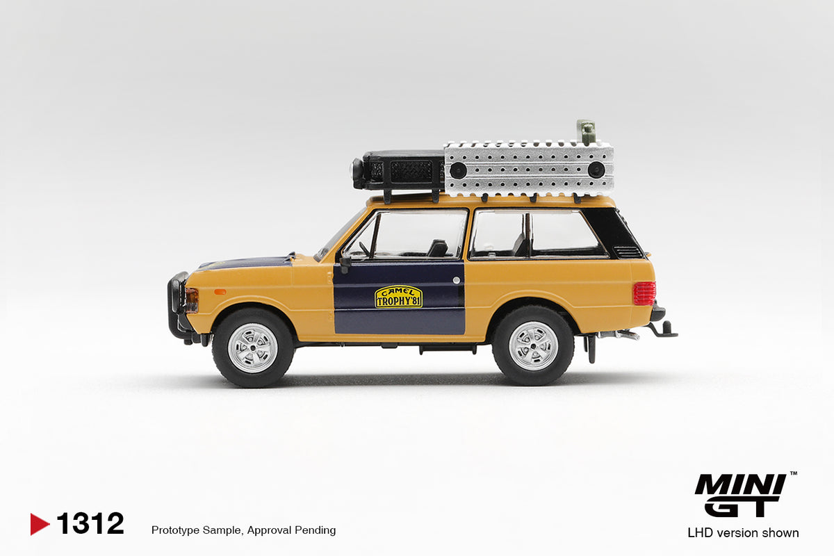 1981 Land Rover Range Rover Camel Trophy H. Fischer/W. Bays Sumatra, Yellow/Black
