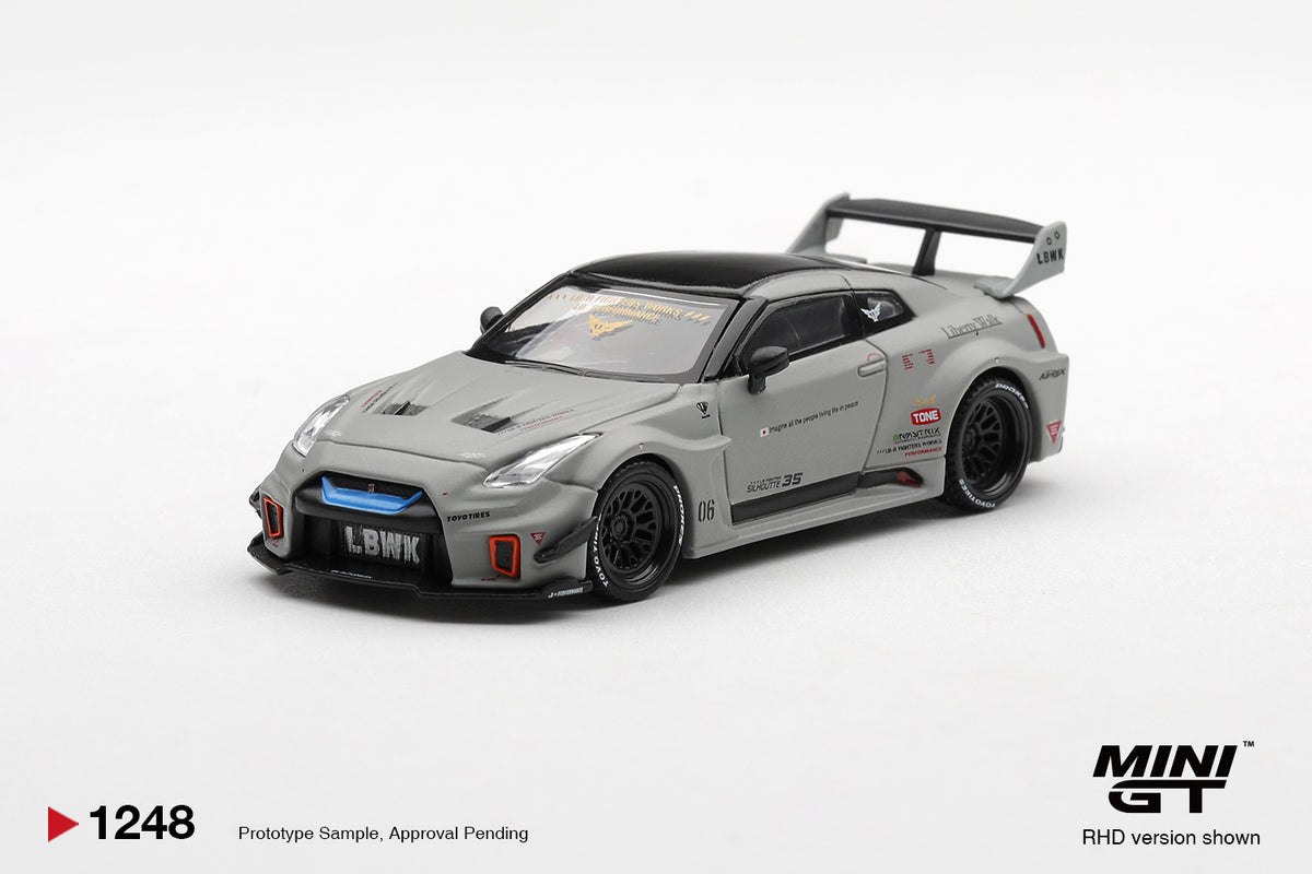 2026 Nissan GT-R R35 LB-Super Silhouette GT-RR Ver. 1, Matt Grey