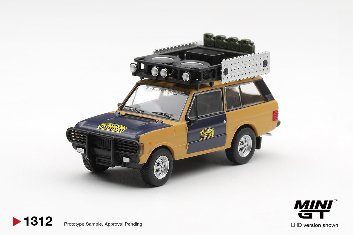 1981 Land Rover Range Rover Camel Trophy H. Fischer/W. Bays Sumatra, Yellow/Black