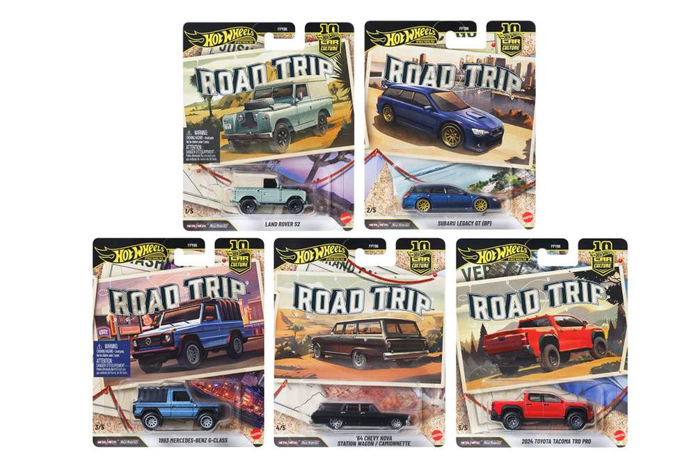 Hot Wheels Road Trippin set