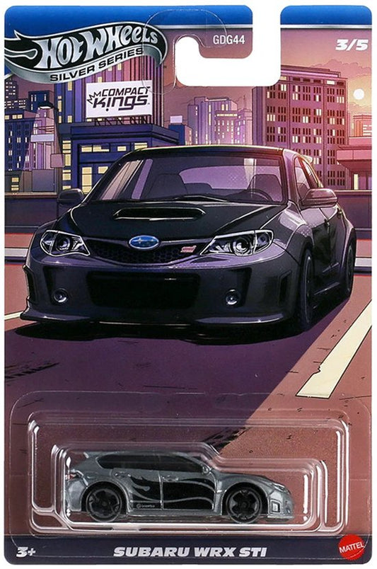 Subaru Impreza WRX, silver/black Compact Kings 3/5