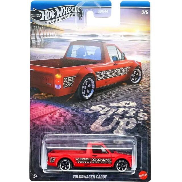 Volkswagen Caddy surf`s up, red