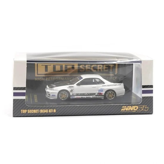 Top Secret R34 GT-R, White