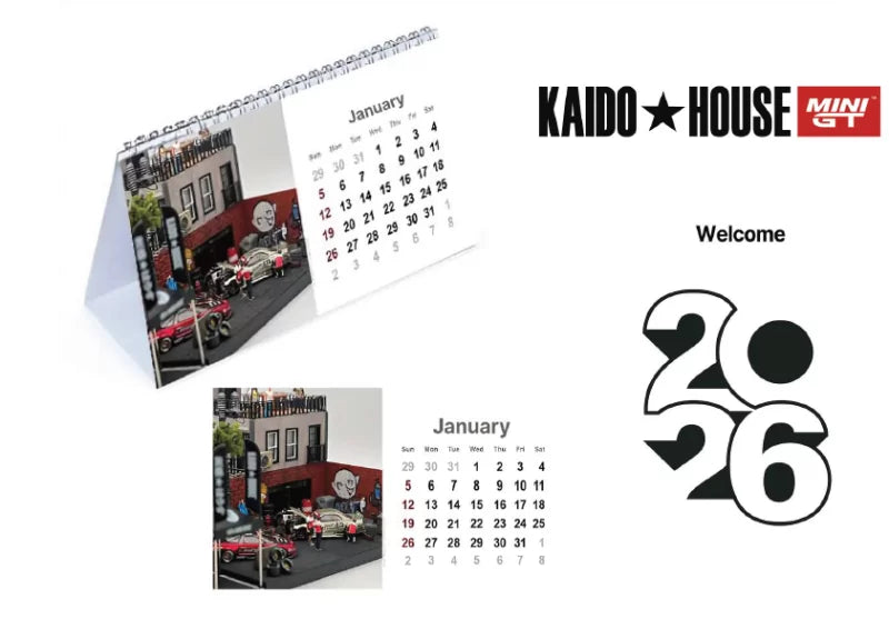 Mini GT Kalender 2026