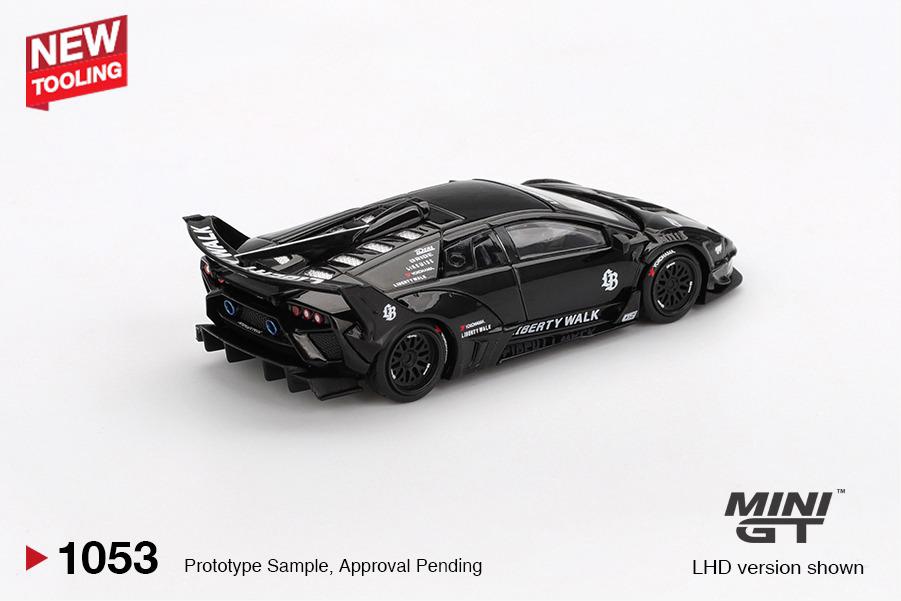 Lamborghini LB-Silhouette WORKS MURCIELAGO GT Evo  Black Mini GT