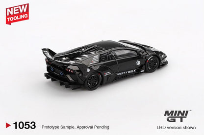 Lamborghini LB-Silhouette WORKS MURCIELAGO GT Evo  Black Mini GT