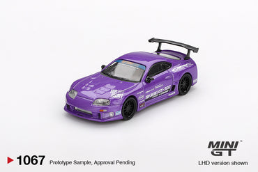 Toyota Supra (A80) Top Secret GT-300  Purple Mini GT