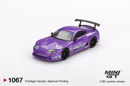 Toyota Supra (A80) Top Secret GT-300 Purple Mini GT