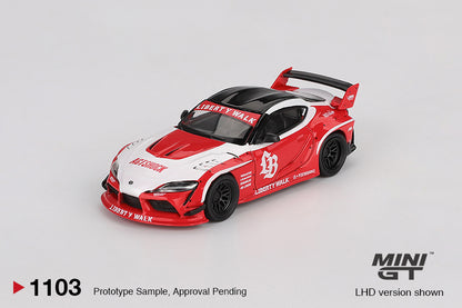 LB★WORKS Toyota GR Supra Red