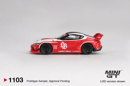 LB★WORKS Toyota GR Supra Red