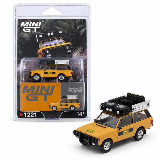 1981 Land Rover Range Rover Camel Trophy K. Stoppa & A. Valldorf Sumatra, Brown (BLISTER)