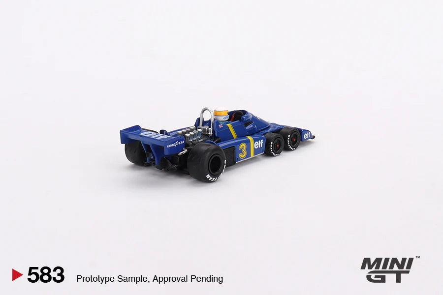 Tyrell P34 6-wheeler #3 Jody Scheckter Winner Swedish GP (Blister)