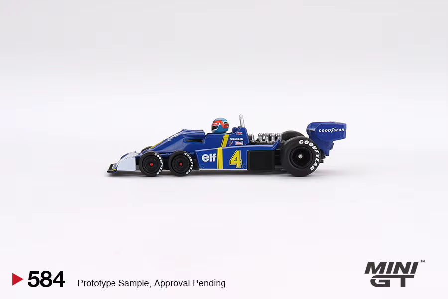 Tyrell P34 6-wheeler #3 Jody Scheckter Winner Swedish GP (Blister)