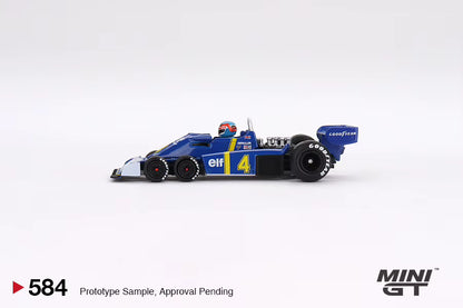 Tyrell P34 6-wheeler #3 Jody Scheckter Winner Swedish GP (Blister)