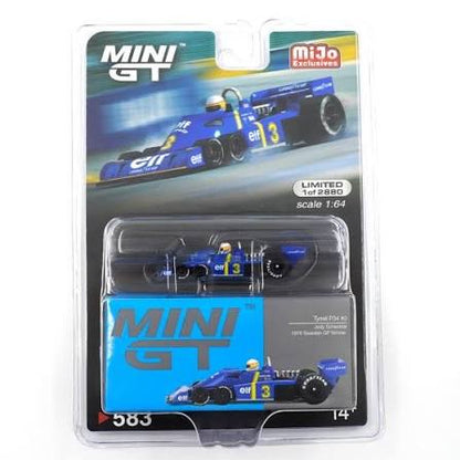 Tyrell P34 6-wheeler #3 Jody Scheckter Winner Swedish GP (Blister)
