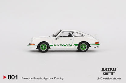 Porsche 911 Carrera RS 2.7 Grand Prix White with Green Livery