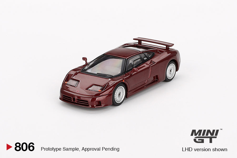 Bugatti EB110 GT Dark Red Metallic