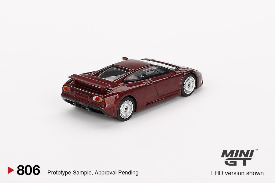 Bugatti EB110 GT Dark Red Metallic