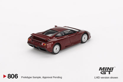 Bugatti EB110 GT Dark Red Metallic