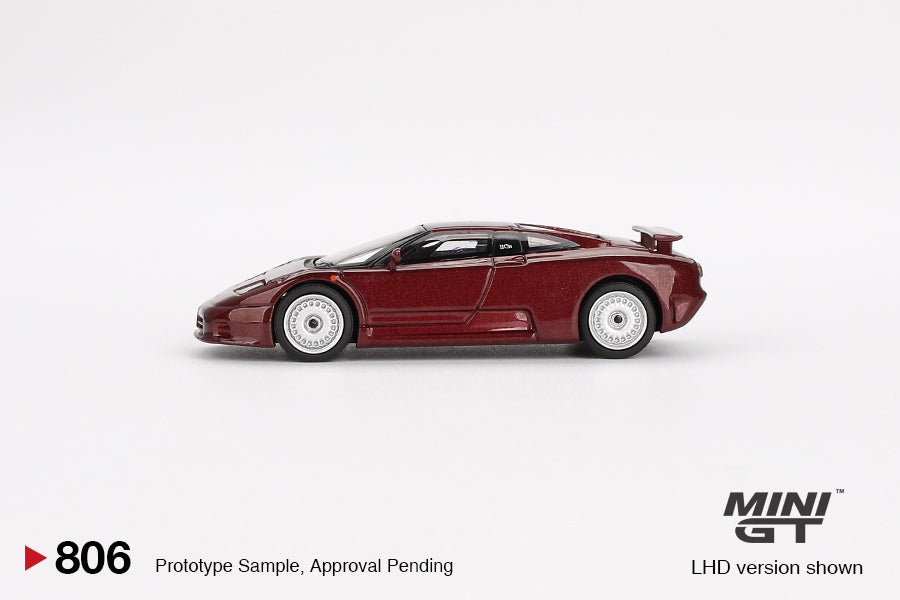 Bugatti EB110 GT Dark Red Metallic