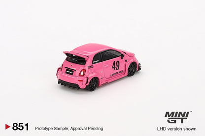 ABARTH 595 LB-WORKS x Abas Works Pink