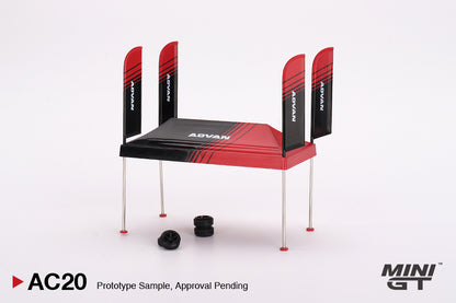 Paddock Service Tent Set - ADVAN Mini GT