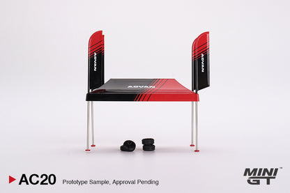 Paddock Service Tent Set - ADVAN Mini GT