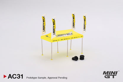 Paddock Service Tent Set - LB Racing Mini GT
