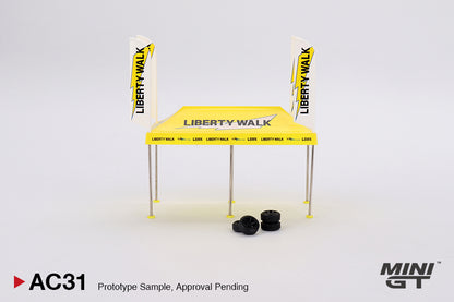 Paddock Service Tent Set - LB Racing Mini GT