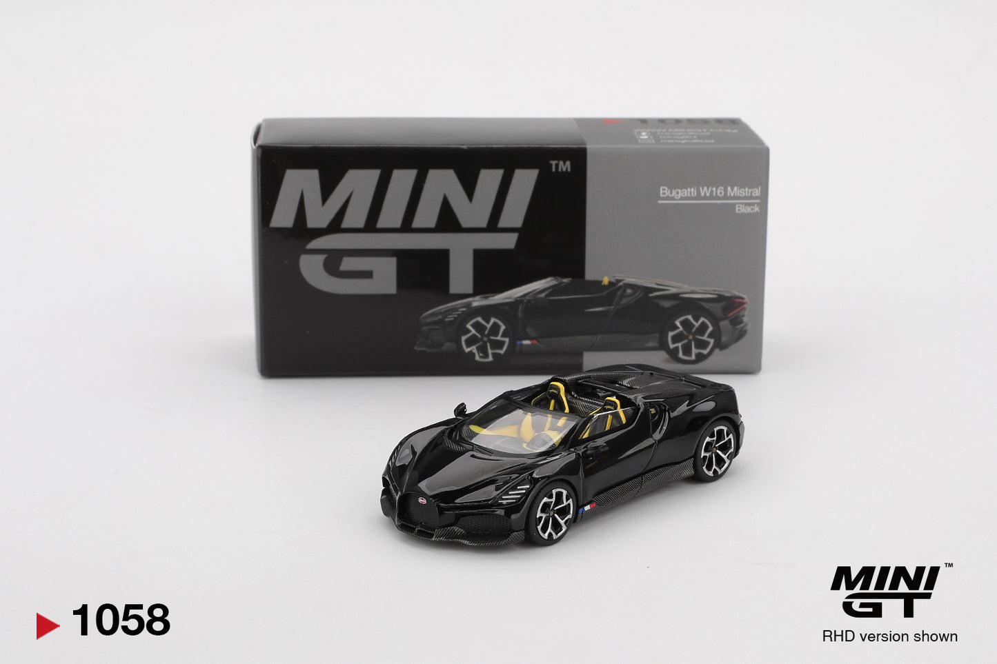 Bugatti W16 Mistral Black