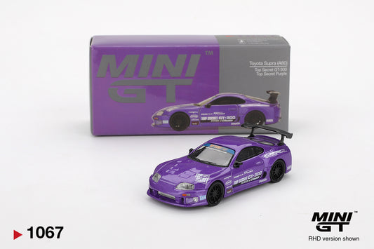Toyota Supra (A80) Top Secret GT-300  Purple Mini GT