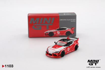 LB★WORKS Toyota GR Supra Red