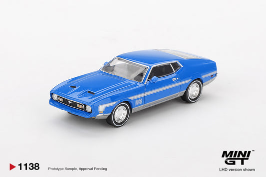 Ford Mustang Mach 1 Grabber Blue