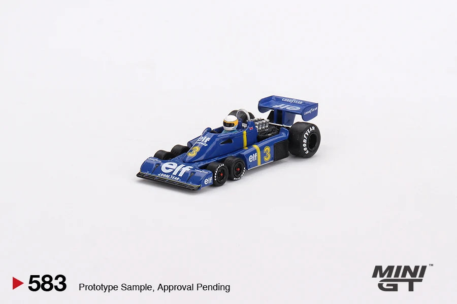 Tyrell P34 6-wheeler #3 Jody Scheckter Winner Swedish GP (Blister)