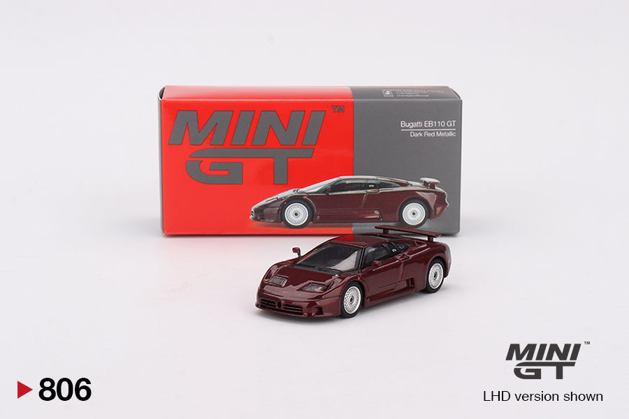 Bugatti EB110 GT Dark Red Metallic