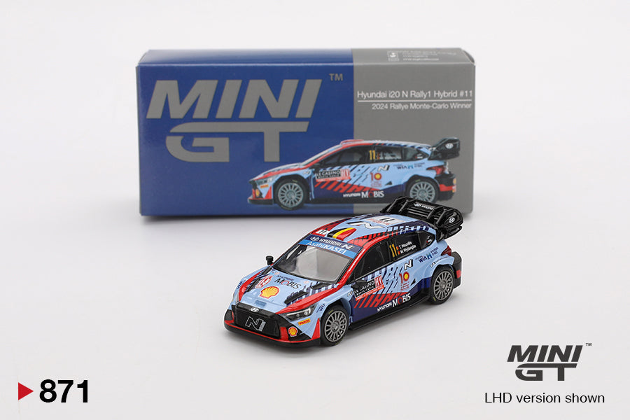 Hyundai i20 N Rally1 Hybrid #11 2024 Rallye Monte-Carlo Winner