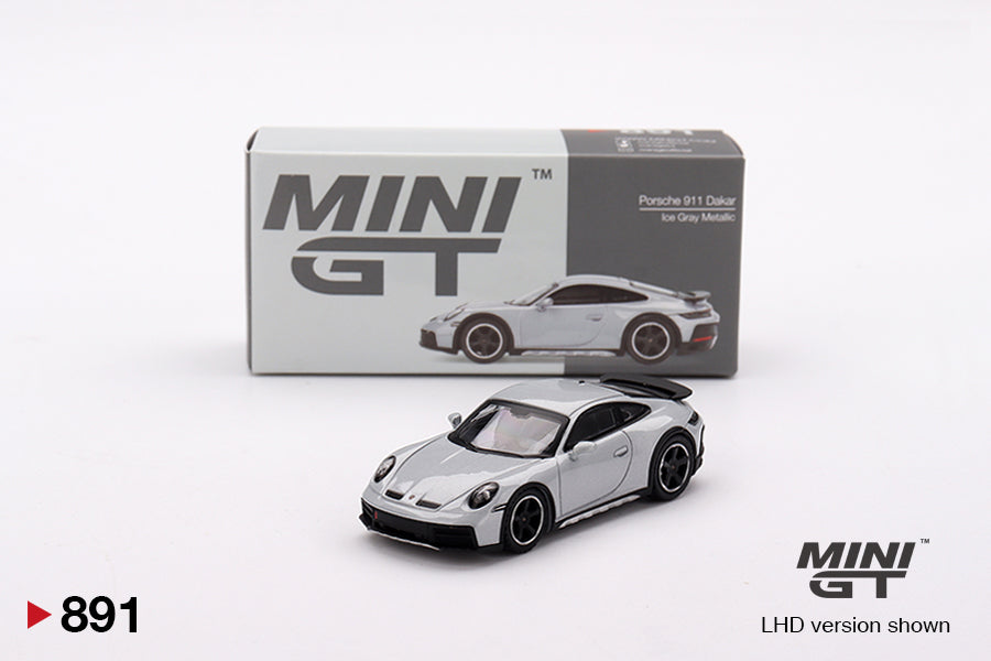 Porsche 911 Dakar Ice Gray Metallic