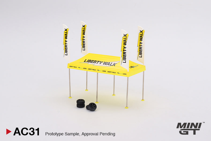 Paddock Service Tent Set - LB Racing Mini GT
