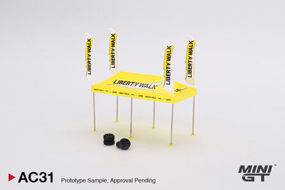 Paddock Service Tent Set - LB Racing Mini GT