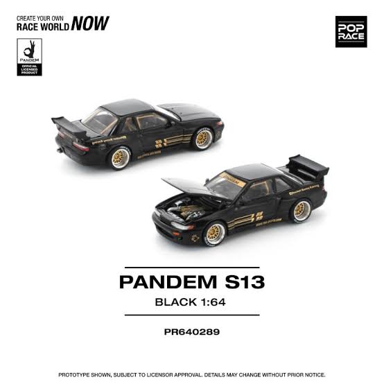 Pandem S13, black