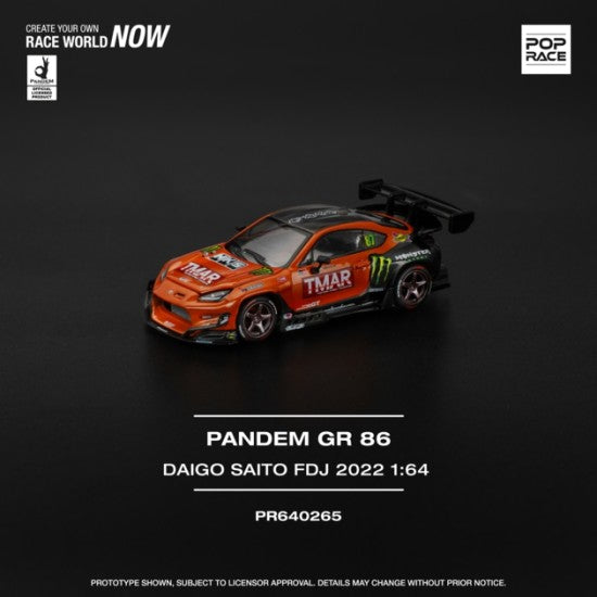 2022 Pandem GR 86 Daigo Saito FDJ