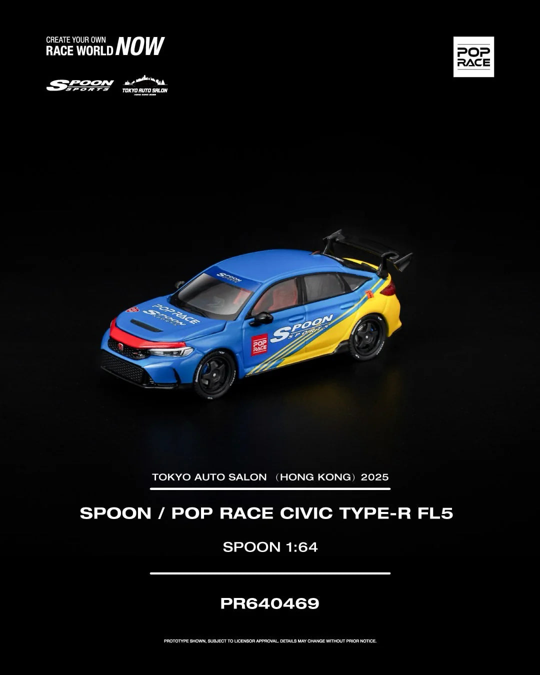 Spoon/Pop Race Civic Type-R FL5 *Spoon*